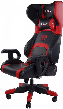 E-Blue Herní křeslo COBRA,červené,Bluet bluetooth